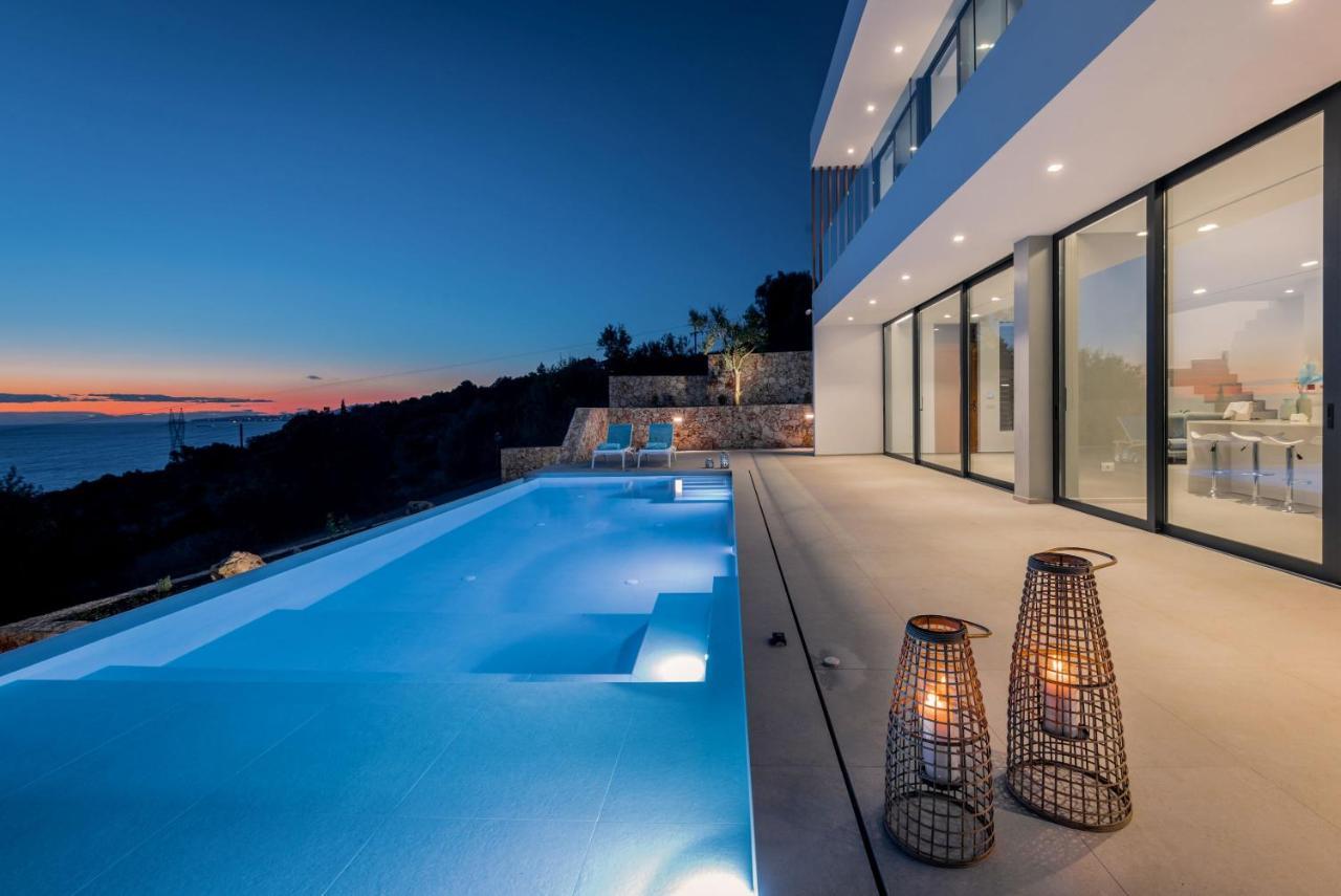The Sall Villa - Private Pool And Breathtaking Views, By Zantewize อายิโอสนิโกลาโอส ภายนอก รูปภาพ